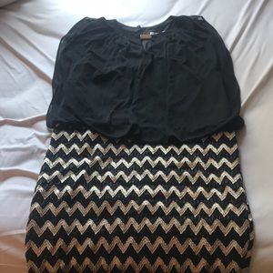 Chevron dress